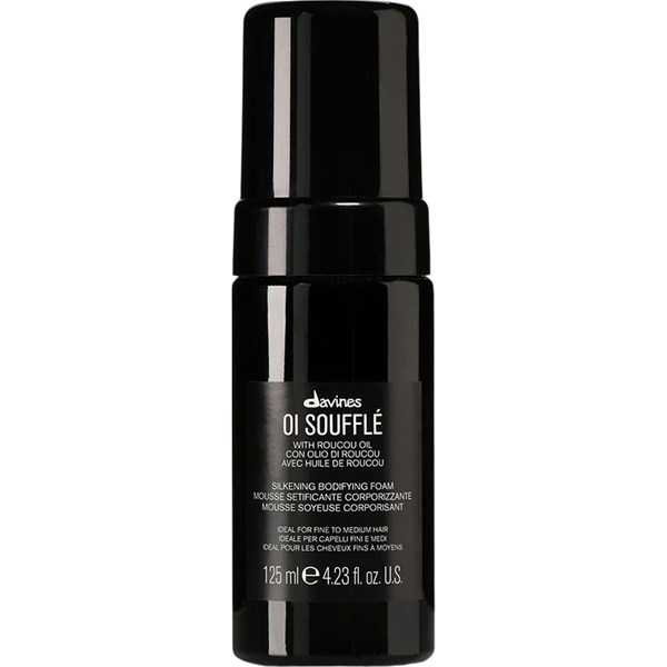 Davines OI Souffle silkening bodifying foam bottle