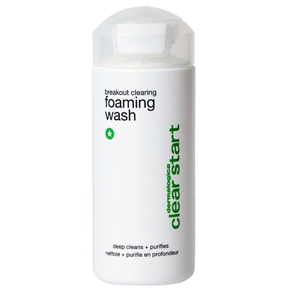 breakout clearing foaming wash
