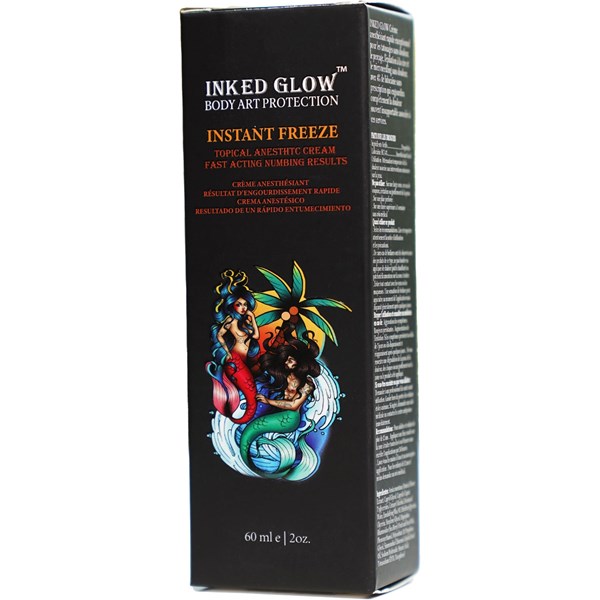Inked Glow INSTANT FREEZE Topical Anesthetic Cream