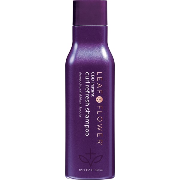 LEAF & FLOWER CBD Instant Curl Refresh Shampoo